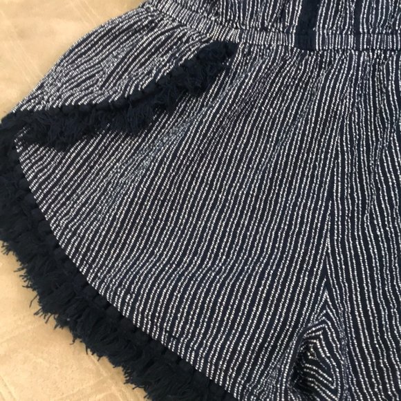 SOLD Rip Curl Small Sea Dive Navy Romper Tassels - Picture 6 of 8